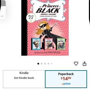 The Princess in Black Triple Paperback set
